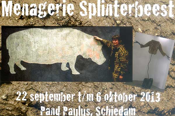 Uitnodiging Menagerie Splinterbeest 2013